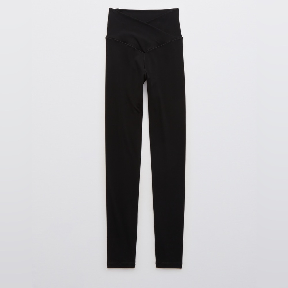 OFFLINE Real Me High Waisted Crossover Legging (True Black)